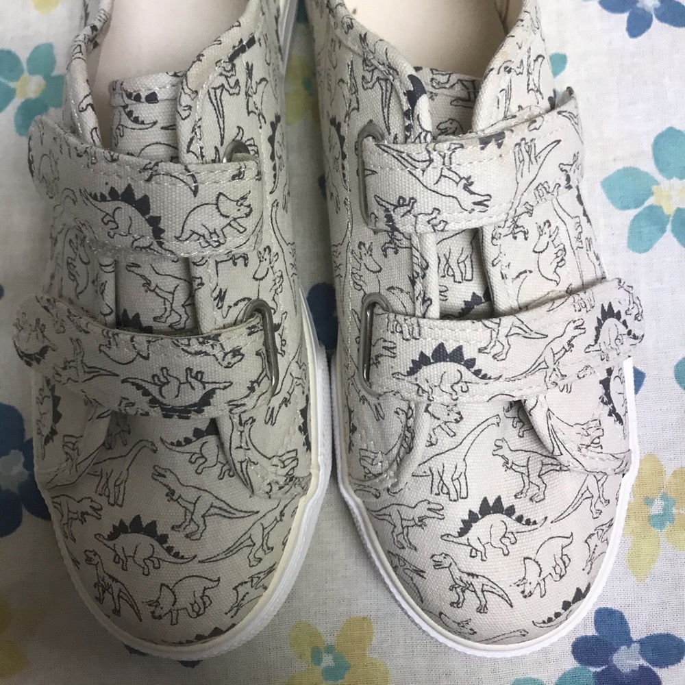 Dinosaur boys shoes size 2
